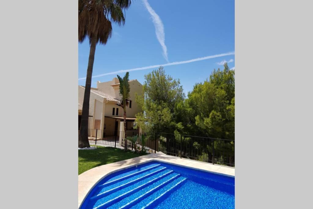 Casa Altea Hills, Vista Espectacular, Jacuzzi Villa Luaran gambar