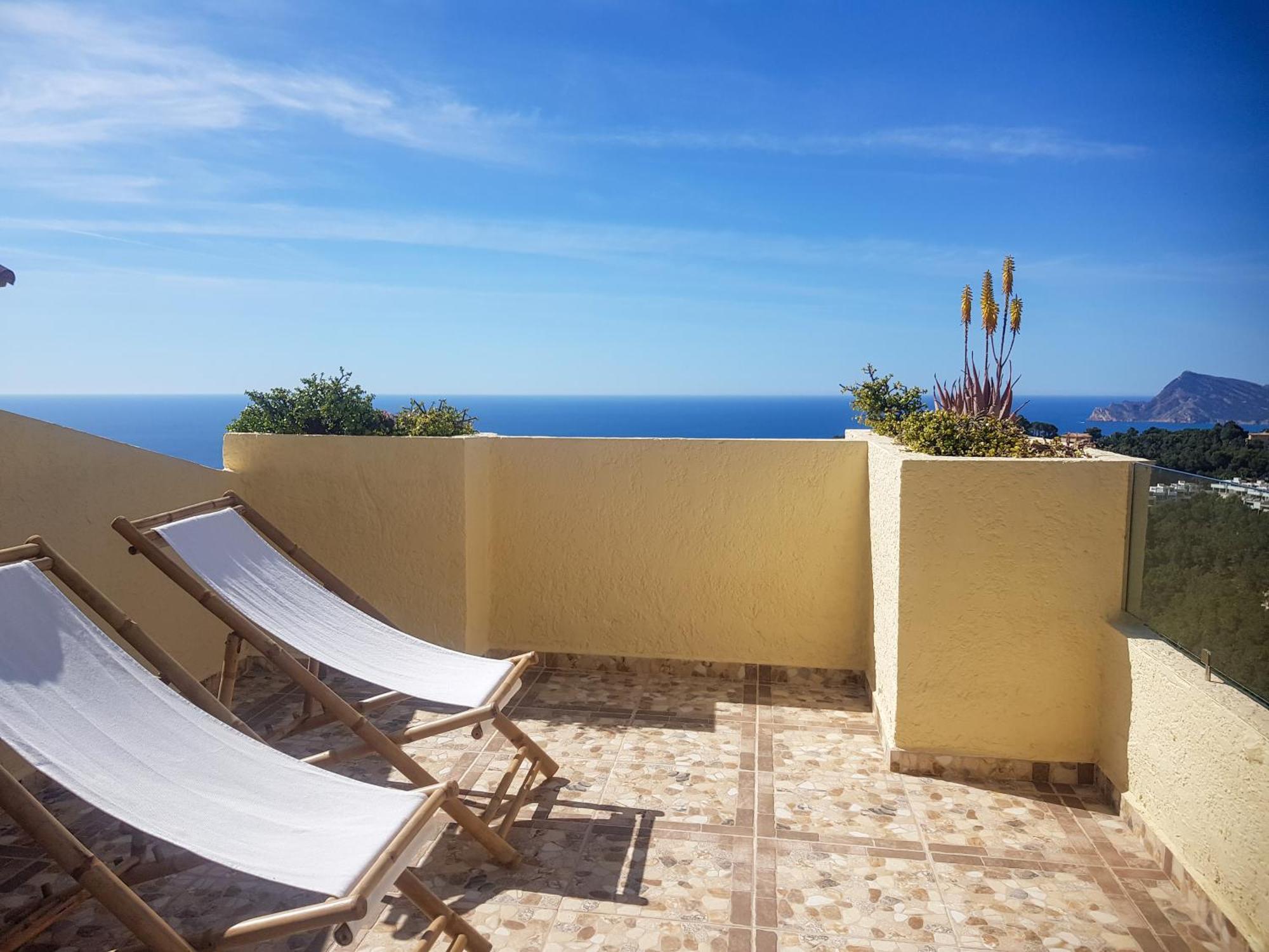 Casa Altea Hills, Vista Espectacular, Jacuzzi Villa Luaran gambar