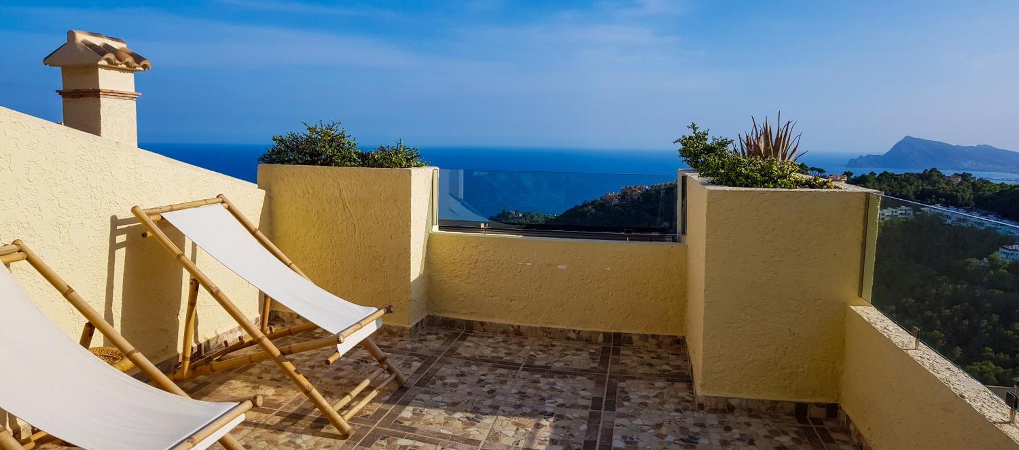 Casa Altea Hills, Vista Espectacular, Jacuzzi Villa Luaran gambar